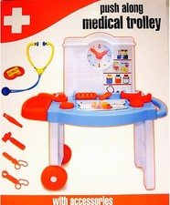 Push Along Medical Trolley