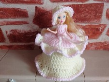 1 TOILET ROLL, DOLLS COVER