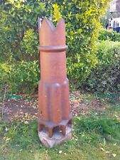 chimney pot brown crown 4ft tall