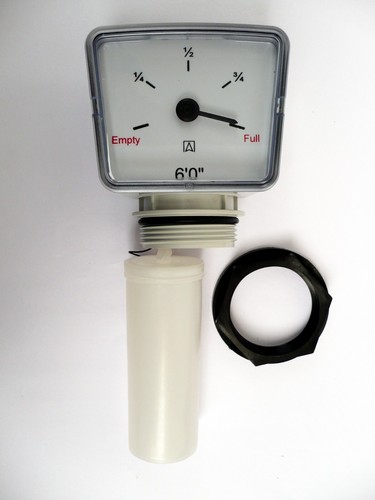 Tank float gauge - tank, or