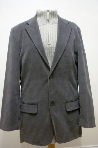 Gap mens corduroy jacket grey - mens, jacket,