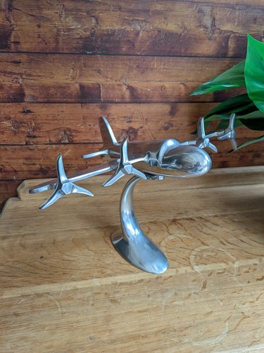 Vintage aluminum propeller - aluminum,