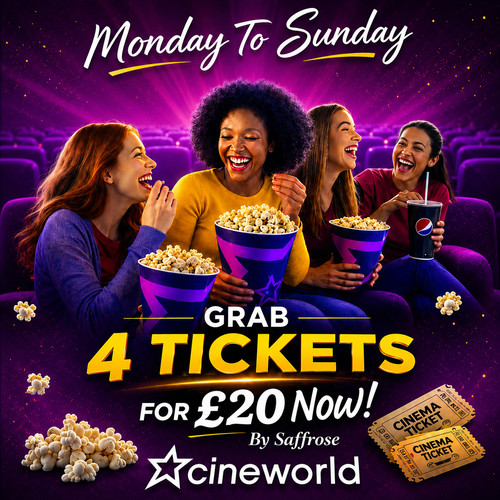Cineworld cinema tickets - cinema,