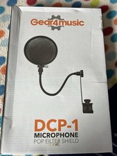 Gear4music Microphone Pop Filter Shield