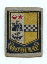Blazer or Jacket BADGE - ROTHESAY, Isle of Bute