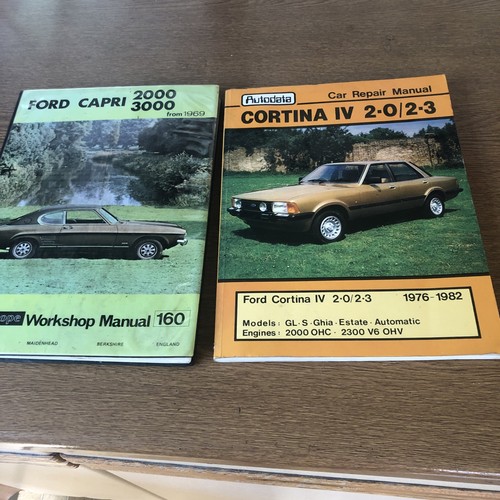 Ford cortina capri workshop - capri,