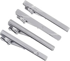 Sumaju tie clips 4pcs - tie, clips,