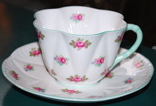 Vtg SHELLEY 'ROSEBUD' DAINTY