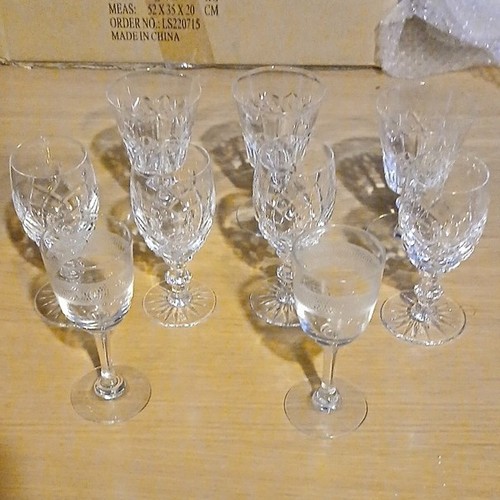 Set clear glass - set, 6