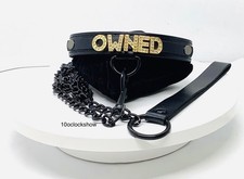 Bdsm black & gold custom