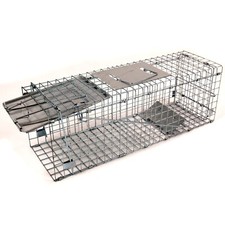 Squirrel Trap Heavy Duty Metal Humane Live Vermin Pest Animal Large Cage Catcher