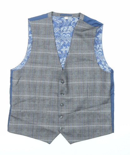 Jacamo mens grey plaid - mens,