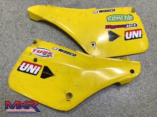 Suzuki 125 yellow rear - rm,