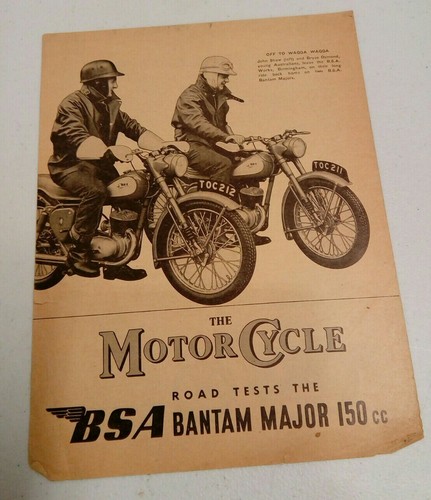 Vintage original 1956 bsa - original,