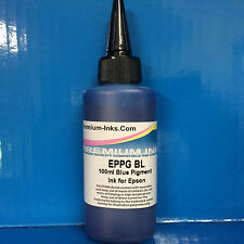 2 x 100ml PIGMENT BLUE Refill Ink Fits Epson R800 R1800 Printer CISS Refilling