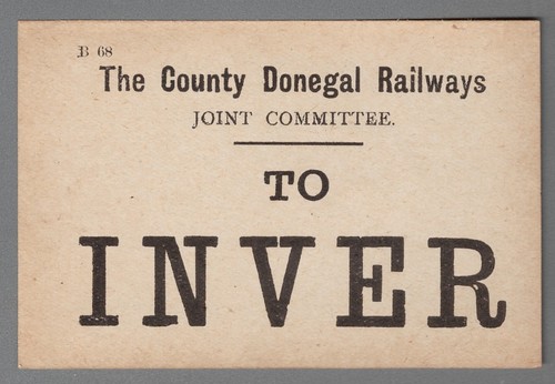County donegal railways joint - county,