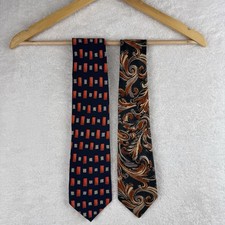 Vintage Silk Tie Bundle x2