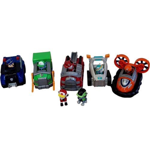 Paw patrol vehicle set with - paw,