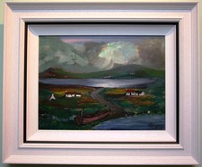 Original Painting Art DONEGAL, IRELAND by Irish Artist JAMES (JIMMY) BINGHAM