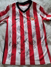 SUNDERLAND HOME SHIRT SIGNED