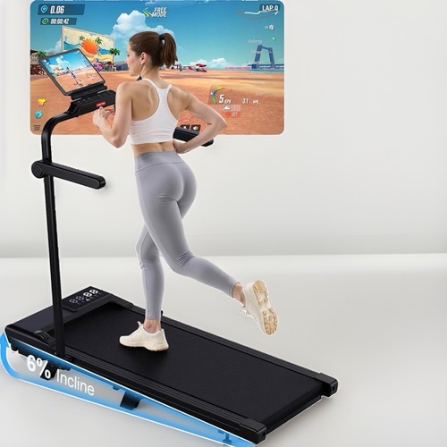 Electric walking pad treadmill - walking,