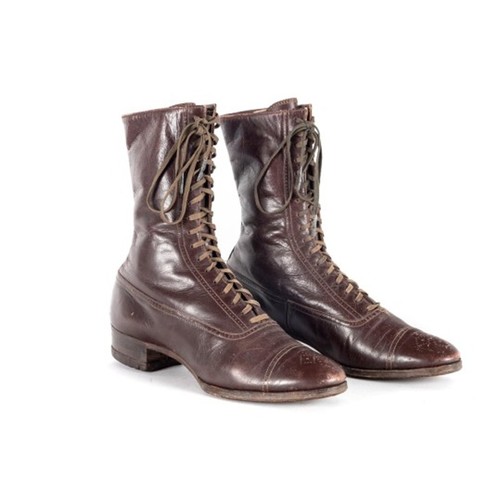 Antique brown leather - antique,