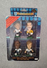 Rare boxed set Corinthian England squad  1995/96 figures inc Display stand Cards