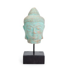 Stillness Buddha Head on Stand