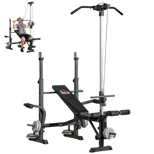 Homcom adjustable weight bench - homcom,