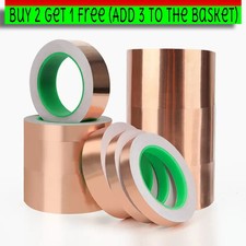 Adhesive copper slug tape - copper,