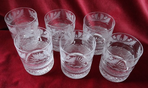 Edinburgh crystal thistle - crystal,