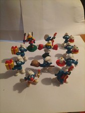 1990's Mcdonalds Smurf Figures