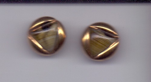 Vintage glass buttons - 2,