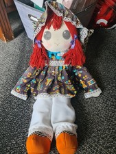   Large Vintage Mary, Quite Contrary 1970s Rag Doll - Fabulous Condition -