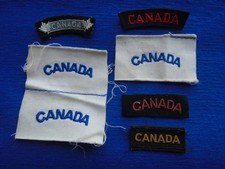 JOB LOT OF CANADIAN