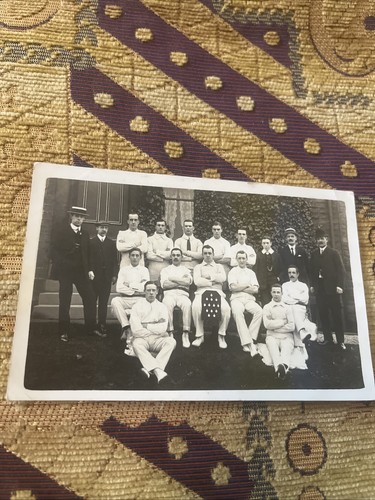 Vintage cricket team group - team,