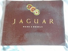 Jaguar Mark 2 Models brochure c1960's French text