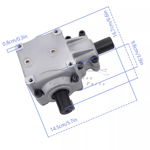 New mower deck gearbox - mower,
