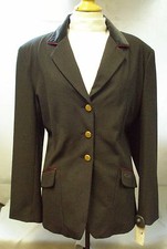 Tagg Ladies Europa Winner Charcoal Show Jacket Size 44 