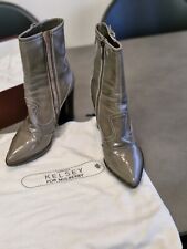 Mulberry Spazzalato Boots , Leather Grey Size 6 Jonathan Kelsey