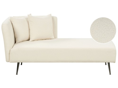 Left hand boucle chaise lounge - left,