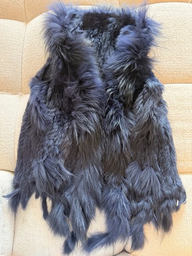Raccoon fur gilet - free, size