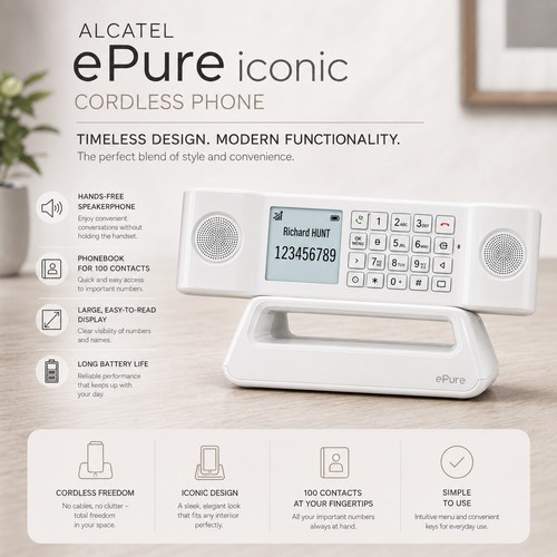 Alcatel epure iconic - epure, cordless