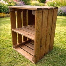 Large Wooden Apple Crate Fruit