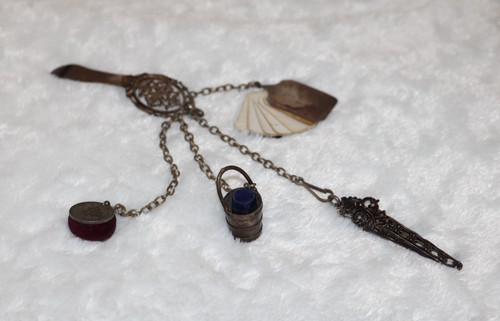 Victorian chatelaine 19c - chatelaine,