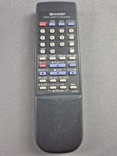 Sharp G0126AJ Video Cassette Recorder Vhs Remote Control Tested 