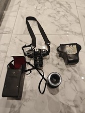 Good Condition Ricoh KR-10x 35mm Film Camera With Pentax 70-210mm Lens with case