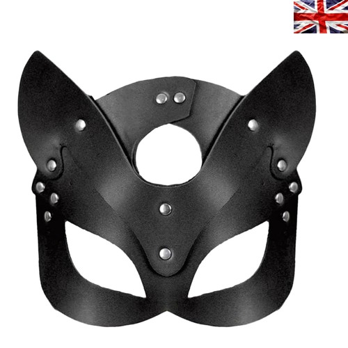 Elegant cat women - leather, mask