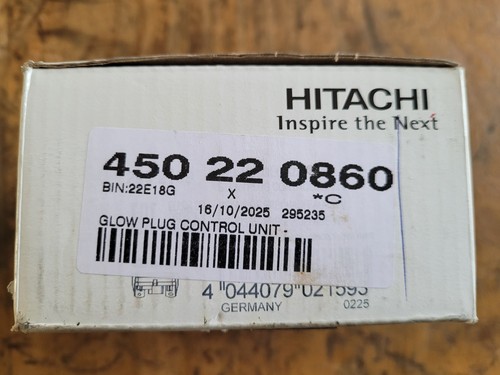 Hitachi glow plug control unit - control,