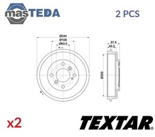 94031900 BRAKE DRUM PAIR SET